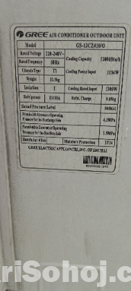 Gree 1.5 Ton non inverter Ac sell hobay